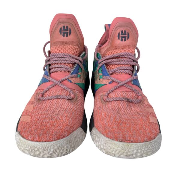 adidas Harden Vol.2 California Dreamin Sneakers Mens‎ 5.5 Orange Lace Up AP9843 main image 11